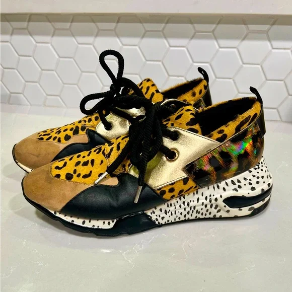 Sneakers Leopard Flats Steve Madden Steve Madden Women's Cliff